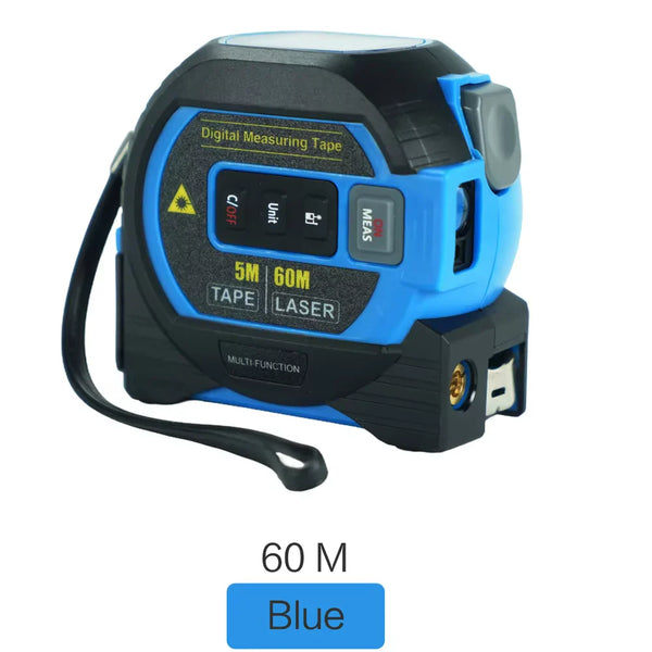 3-in-1 Laser-Entfernungsmesser mit Maßband, 40/60m Infrarot-Messgerät