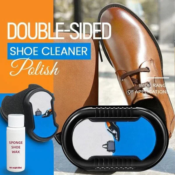 Schuh-Doppelschwamm-Polierer