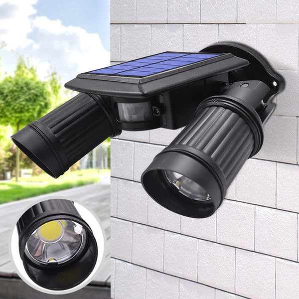 Superhelle Solar-LED-Außenleuchten mit Bewegungsmelder