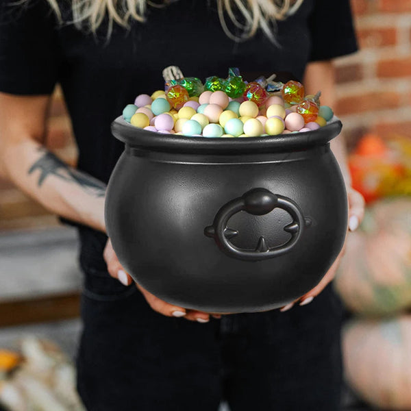 Hexenkessel Halloween Süßigkeitenschale