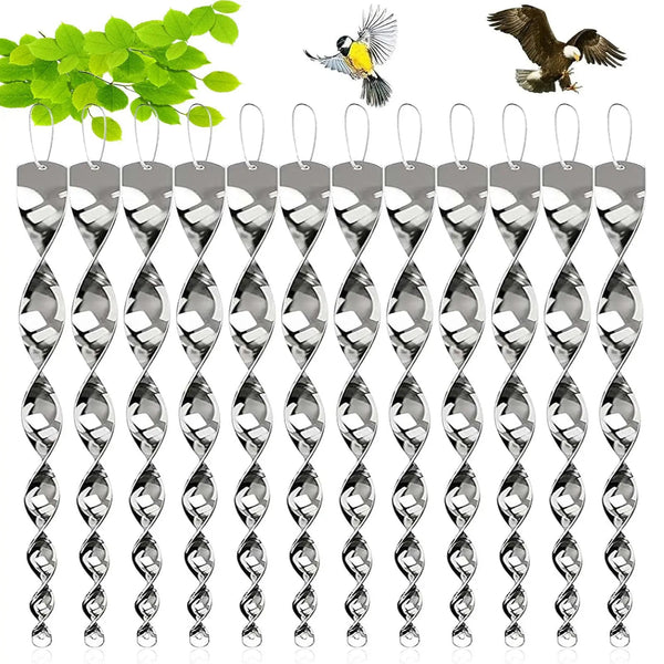 Reflektierende Vogelabwehr-Spiralstange