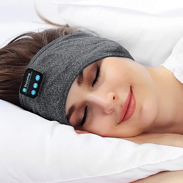 Bequemes Bluetooth-Stirnband für Sport und Schlaf