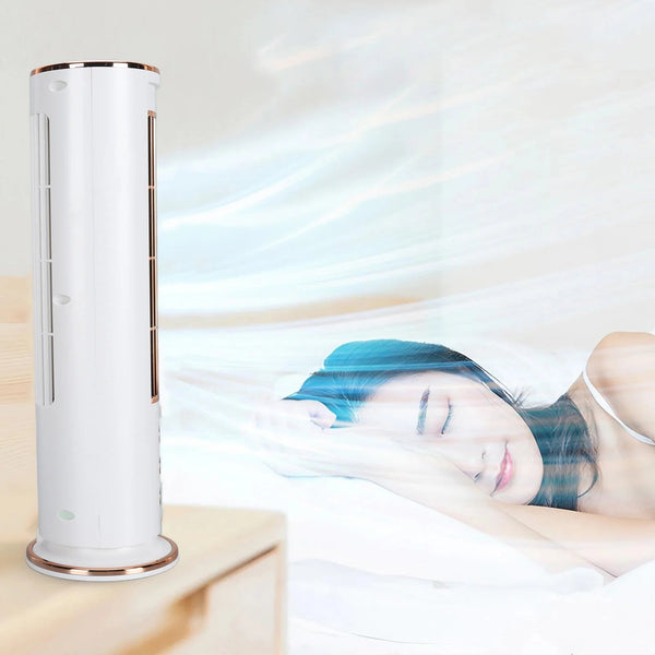 Blattloser Desktop-Klimaventilator mit Fernbedienung