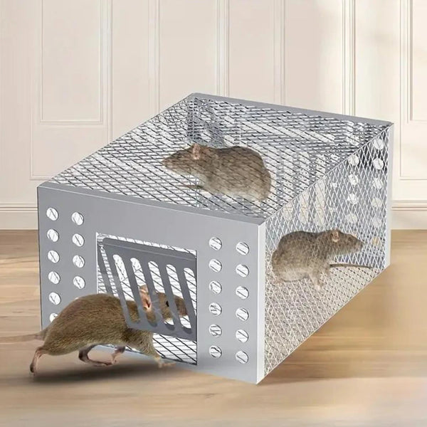 Wiederverwendbare Mausefalle mit Schiebetür-Design