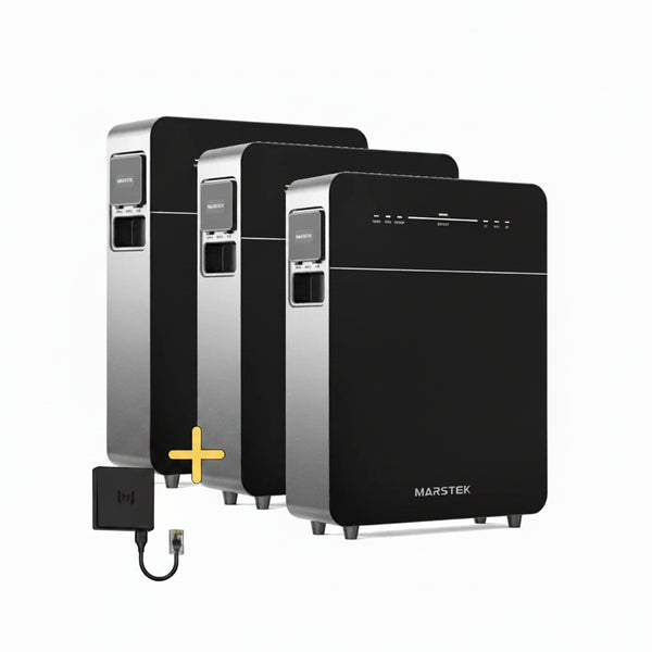 3x Marstek Venus E 3.0 | 15,36 kWh AC-gekoppelter Stromspeicher inklusive Smart Meter
