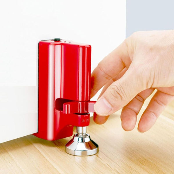 Tragbarer Anti-Diebstahl-Türstopper mit Sicherheitsalarm