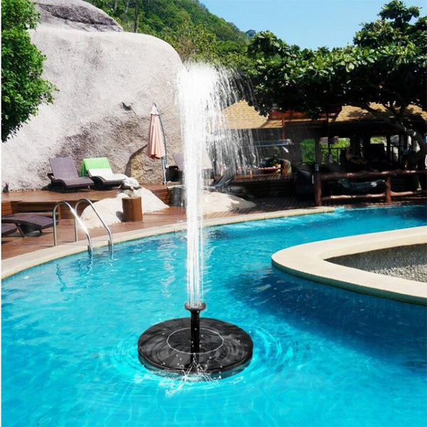 Solarbetriebene schwimmende Springbrunnenpumpe für Gartendekoration