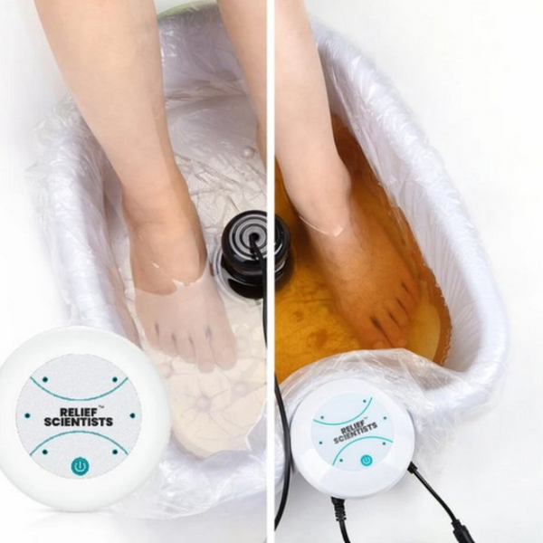 Premium Ionen-Fußbad mit Vibrations-Whirlpool-Funktion zur Entgiftung