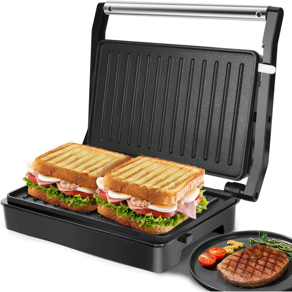 Panini-Kontaktgrill und Sandwich-Toaster