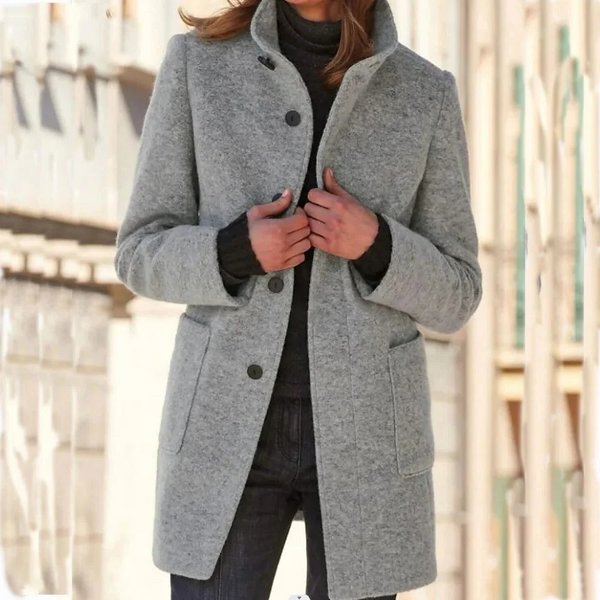 Eleganter Wollmantel für Damen und Herren