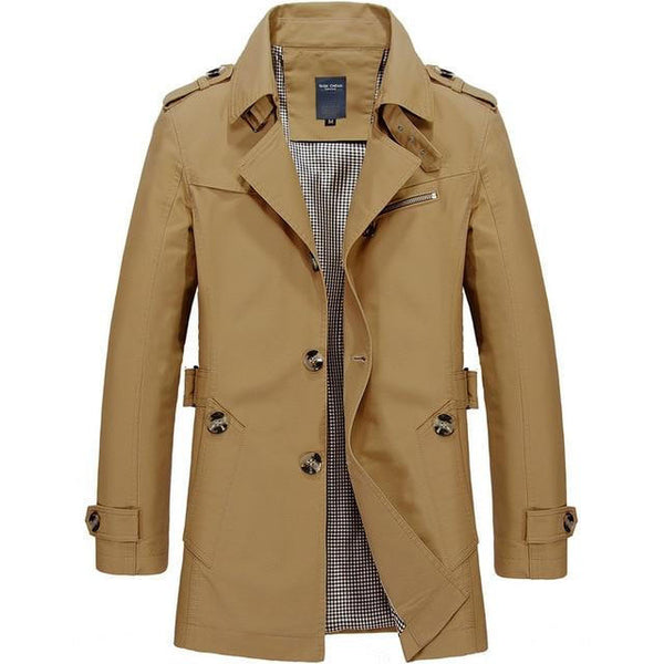 Klassischer Trenchcoat für Damen und Herren