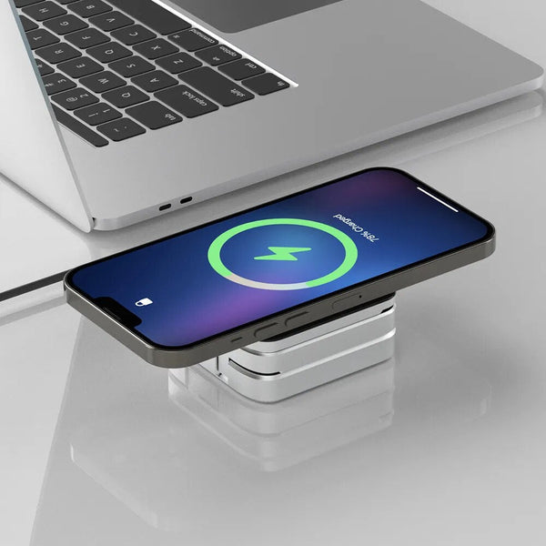 Kabellose Multi-Geräte-Ladestation für Smartphones und Zubehör