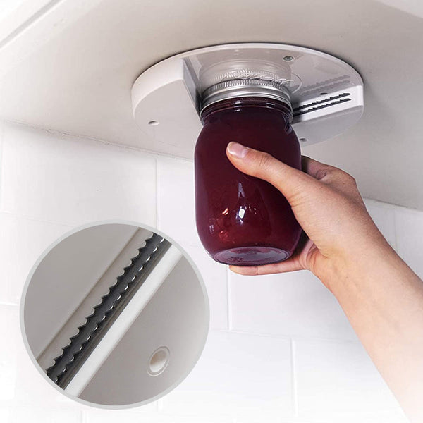 Ergonomischer Glasdeckelöffner für einfaches Öffnen