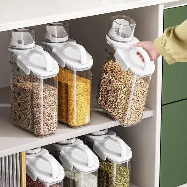 Luftdichte Vorratsbehälter für Müsli und Getreide