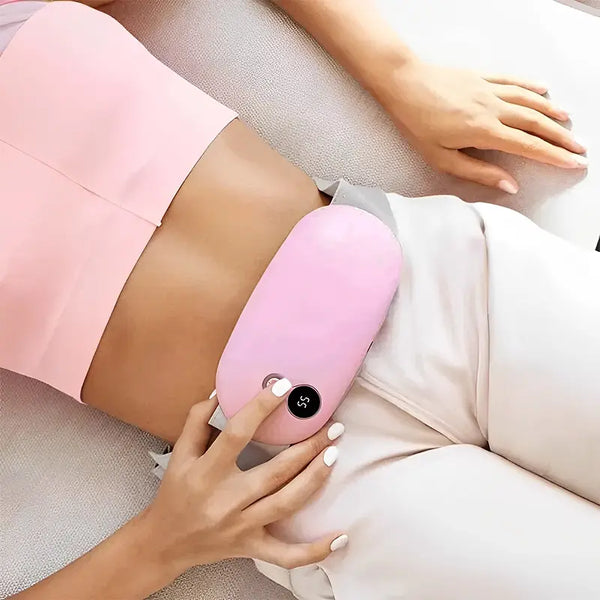 Elektrisches Heizkissen zur Linderung von Menstruationsbeschwerden
