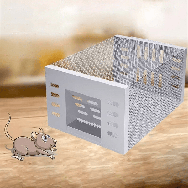 Humanlebende Lebendfalle für Mäuse mit sicherem und wiederverwendbarem Design