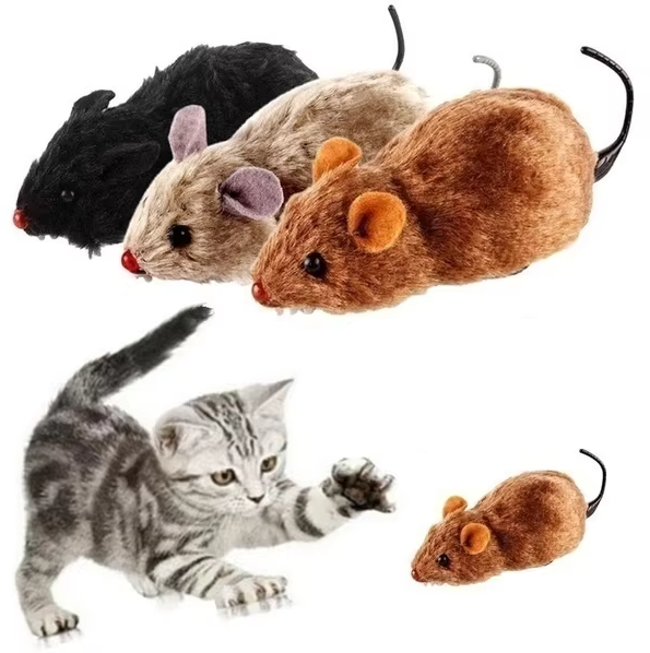 Elektronische Katzen-Spielzeugmaus – Interaktive Rennmaus für interaktiven Jagdspaß