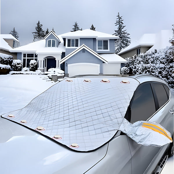 Winterfeste magnetische Windschutzscheibenabdeckung