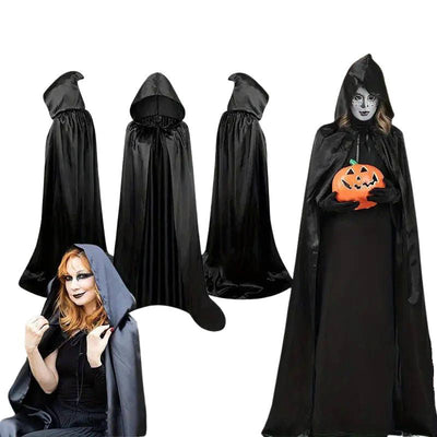 Gruseliges Halloween-Kostüm mit Kapuze