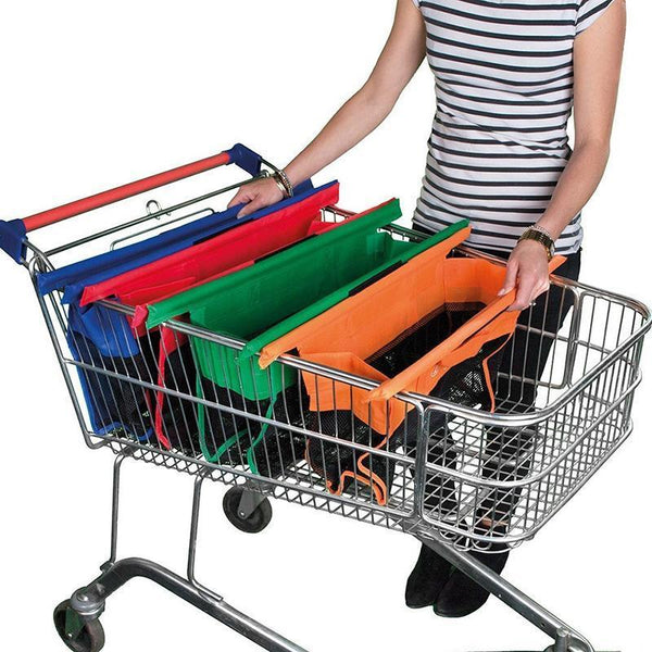 Praktische Einkaufstaschen für Einkaufswagen