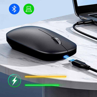 Kabellose Bluetooth-Maus mit ergonomischem Design