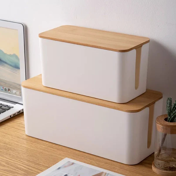 Kabel-Organizer-Box zur ordentlichen Aufbewahrung