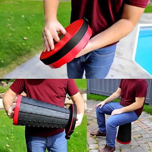 Ultraleichter, ausziehbarer Hocker