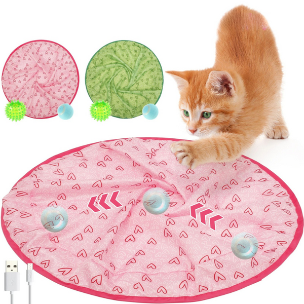 Interaktives Katzen-Jagdspielzeug mit intelligentem Ball