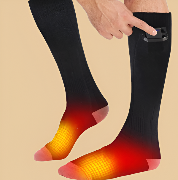 Beheizbare Socken für kalte Tage