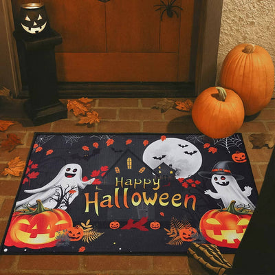 Halloween-Fußmatte mit gruseligem Design