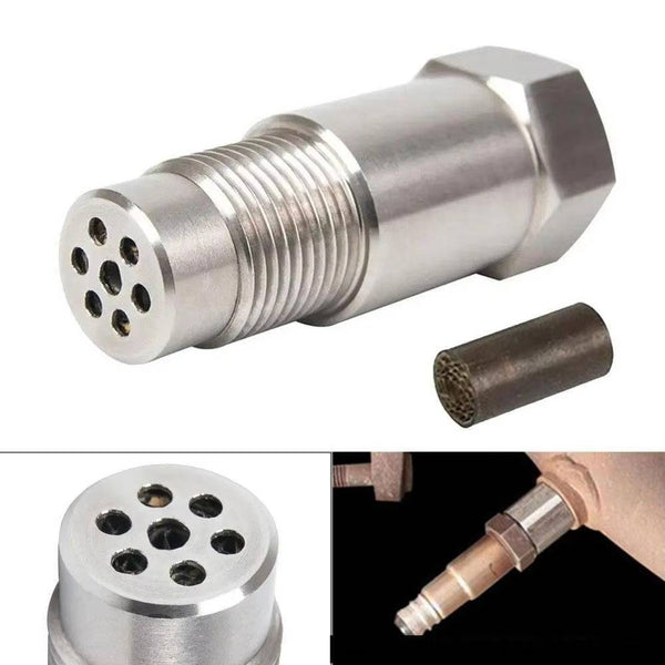 Auto CEL O2 Sensor Adapter mit Mini-Katalysator zur Beseitigung der Motorkontrollleuchte