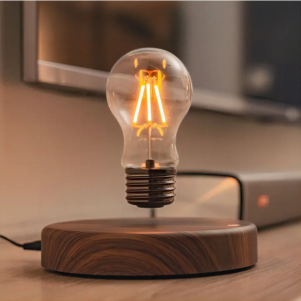 Magnetisch schwebende LED-Glühbirne mit Lichteffekt