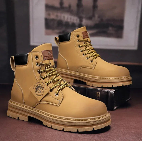 Wasserdichte Herren-Schnürstiefel mit Komfortsohle