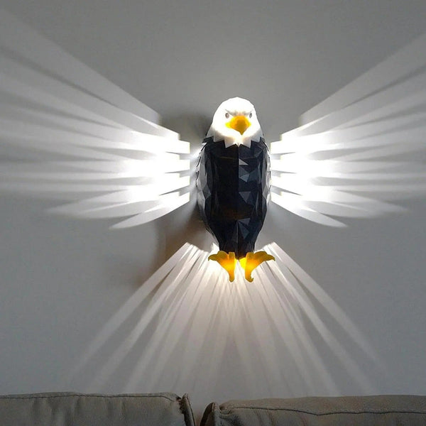 LED Adler Wandleuchte