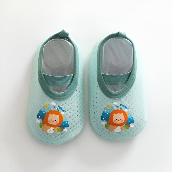 Rutschfeste Baby-Schuhe mit Cartoon-Motiv