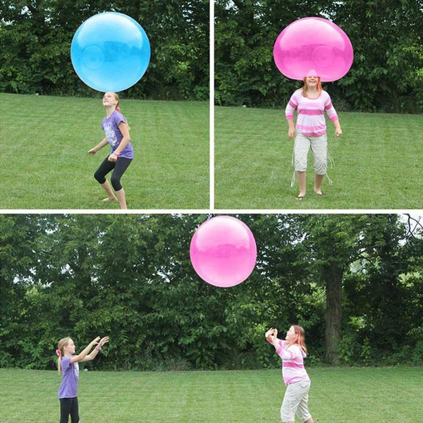 Riesiger aufblasbarer Seifenblasenball