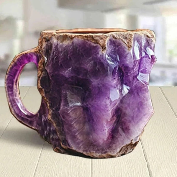 Kaffeetassen aus Mineralkristall