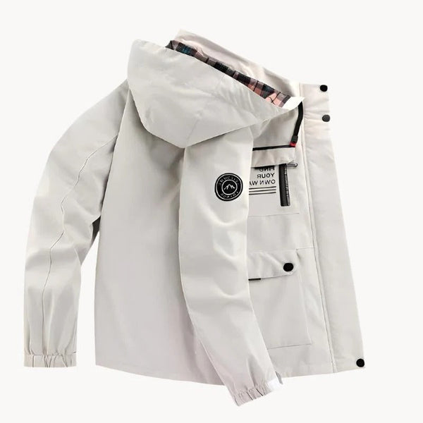 Wind- und wasserdichte Outdoor-Jacke für Herren