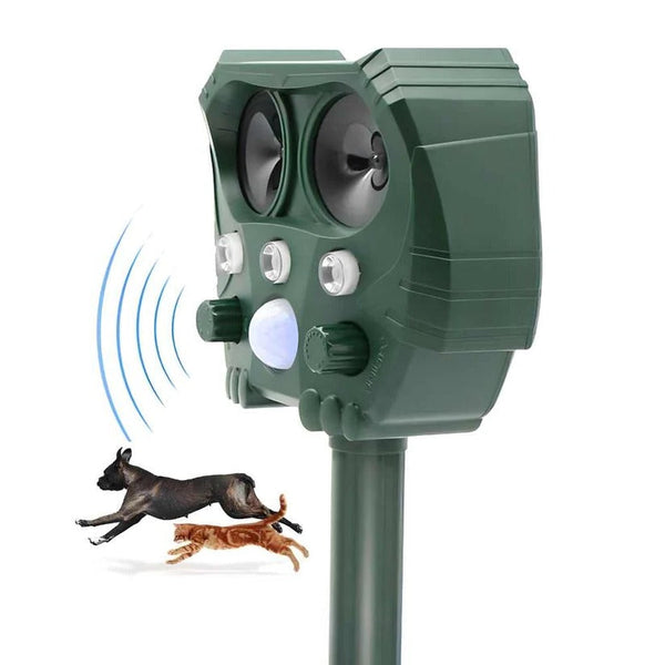Ultraschall-Katzenschreck: Effektive Abwehr gegen Katzen, Füchse, Ratten, Eichhörnchen und Hunde