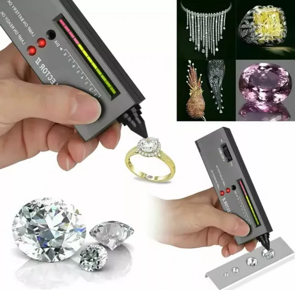 Diamantprüfgerät - Hochpräzises Schmuck-Diamantprüfgerät für Anfänger und Experten