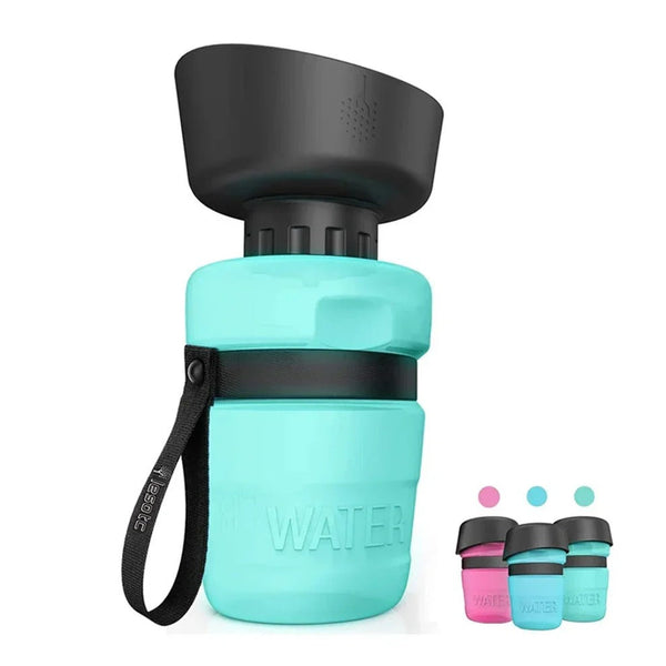 Faltbare Wasserflasche für Hunde
