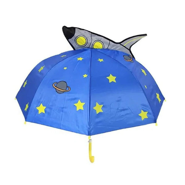 Bunter Regenbogen-Regenschirm für Kinder