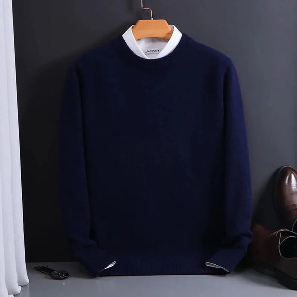 Exklusiver Herren-Kaschmirpullover
