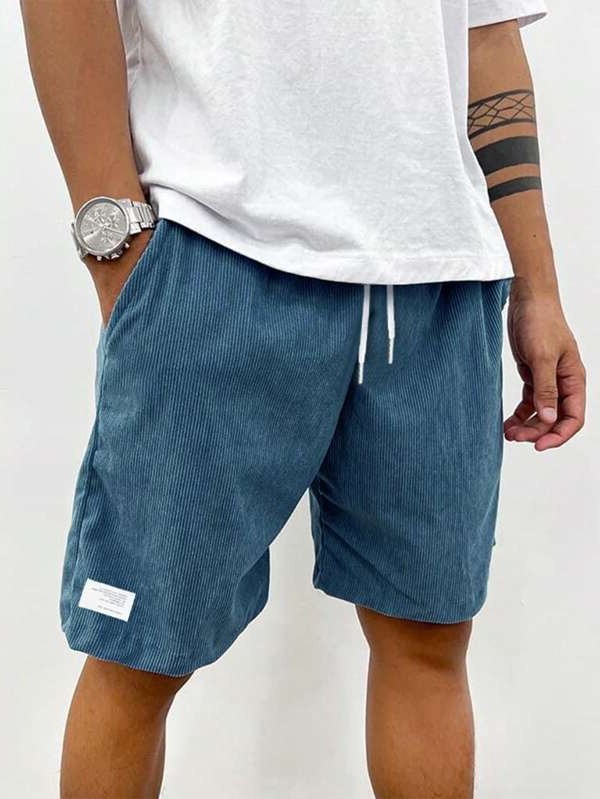 Herren Cord-Freizeitshorts