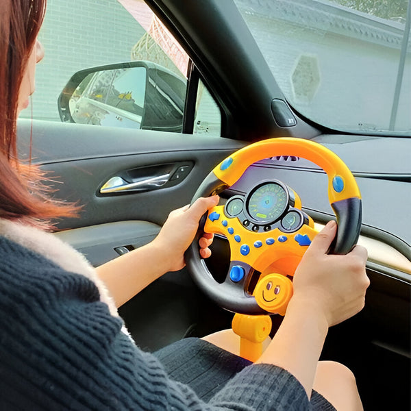 Interaktiver Lern-Fahrsimulator für Kinder – Lenkrad-Spielzeug