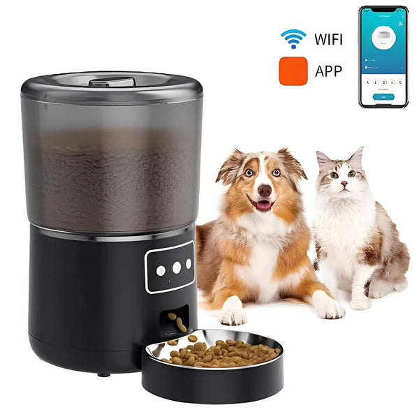 Automatischer intelligenter Futterautomat für Katzen und Hunde