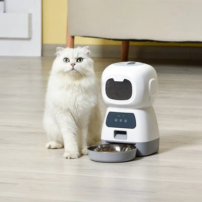 Intelligenter automatischer Futterautomat für Hunde und Katzen