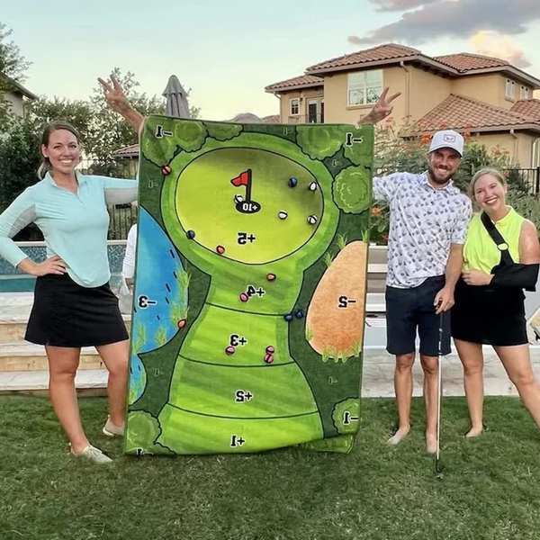 Sticky Golf Spiel - Mini Golf Set für Indoor und Outdoor, Übungshilfe zur Verbesserung der Golf-Fähigkeiten