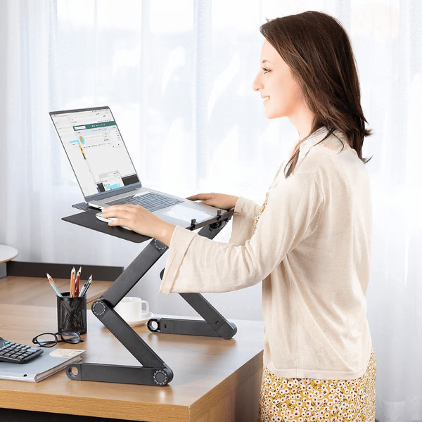 Ergonomischer Laptop-Ständer für den Schreibtisch