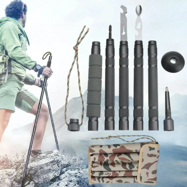 Überlebenssystem – Wanderstock